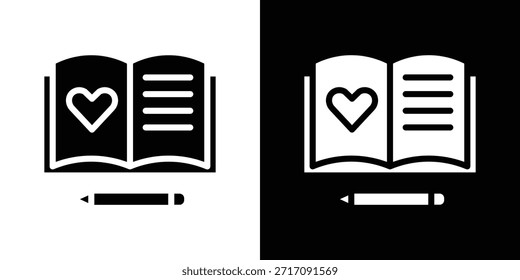 Os convidados conjunto de ícone do livro Vetor Design para conceito móvel e web design.