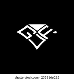GUF Buchstaben Logo Vektordesign, GUF einfaches und modernes Logo. GUF-Design für luxuriöse Alphabete  