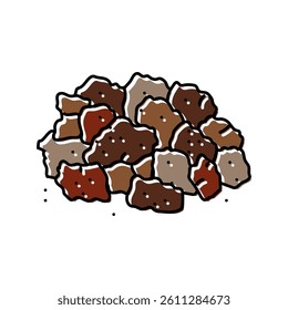 guggul ayurvedic herb color icon vector. guggul ayurvedic herb sign. isolated symbol illustration