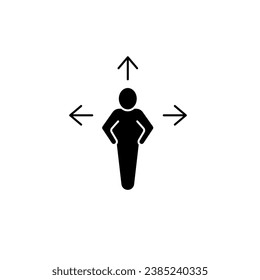 guidance concept line icon. Simple element illustration. guidance concept outline symbol design.