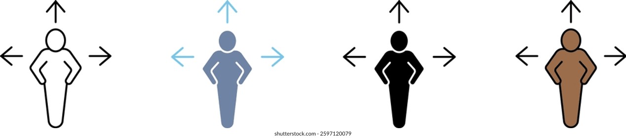 guidance concept line icon. Simple element illustration.
