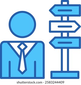 Guidance Icon Element For Design