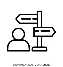 Guidance Icon Element for Design