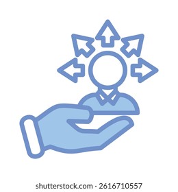 Guidance Icon Element For Design