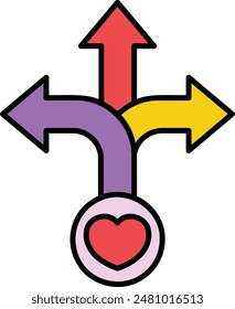 Guidance Icon - Navigating Paths with Wisdom, Advice, and Directional Support