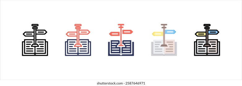 Guidance Multi Style Icon Set