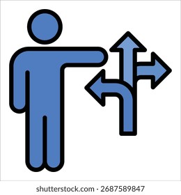 Elemento De Ícone De Orientação E Suporte Para Design