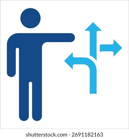 Elemento De Ícone De Orientação E Suporte Para Design