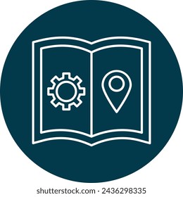 Guide Book Icon Design For Personal And Commercial Use