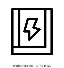 Guide Book Icon Vector Symbol Design Illustration