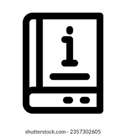 guide book icon for your website, mobile, presentation, and logo design.