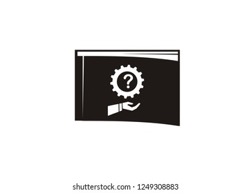 guide book for owner, simple icon