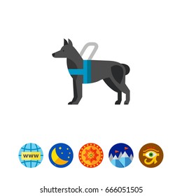 Guide dog icon