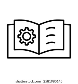 Guide icon Black and white logo