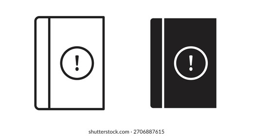 Coleção de ícones do guia. ícones simples modernos para a Web