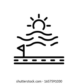 Guide icon. Flat vector graphic in white background.