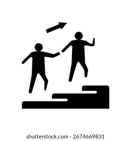 Icono de guía Icono de ilustración mini. Uso Para El Concepto Moderno, Impresión, Ui, Ux Kit, Web Y Desarrollo De App. Vector Relacionado Con La Oficina, La Educación, El Examen Y Más
