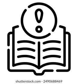 Guide icon for web, app, infographic, etc