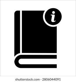 Guide Info Icon, vector graphics