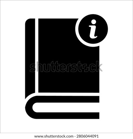 Guide Info Icon, vector graphics