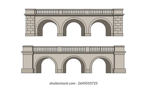 Um Guia para Compreender as Nuances Arquitetônicas de Elegantes Pontes e Arcos de Pedra