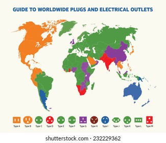 Guide to worldwide plugs and electrical outlets