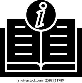 Guidebook Icon Element For Design