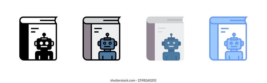 Guidebook Icon Element For Design