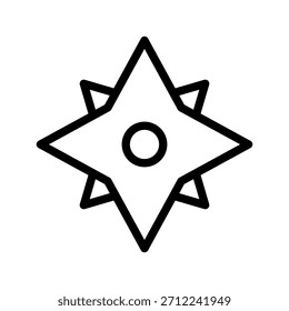Colección de iconos de estrellas para la dirección del mapa, el seguimiento GPS, la guía de viaje y las imágenes de marcado de rutas
