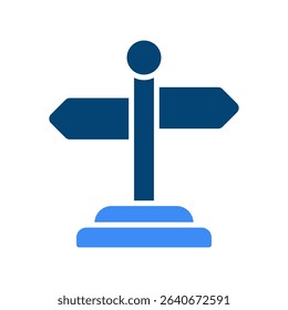 Guided Tour Icon for National Park Exploration and Nature Learning. Eco travel guide illustration, hiking group and educational trips.
