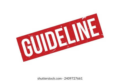 Guideline Rubber Stamp Seal Vector
