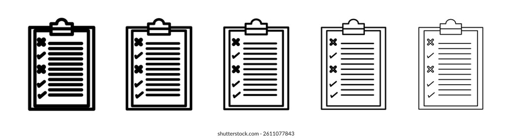 Guidelines icon Symbol mark in Outline style