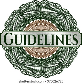 Guidelines linear rosette