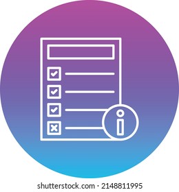 Guidelines vector icon. Can be used for printing, mobile and web applications.