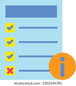 Guidelines vector icon. Can be used for printing, mobile and web applications.