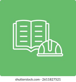Guidelines vector icon. Can be used for printing, mobile and web applications.