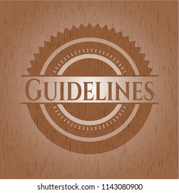 Guidelines wooden emblem