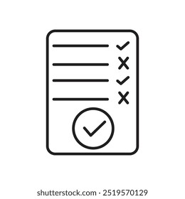 Guidelinesline icon. vector illustration. EPS10