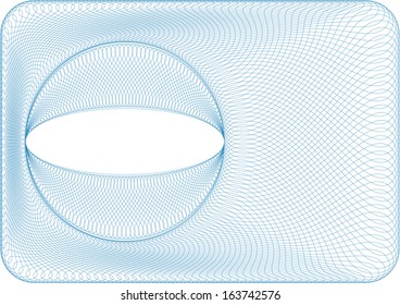 Guilloche background for business card, brochure, A4.