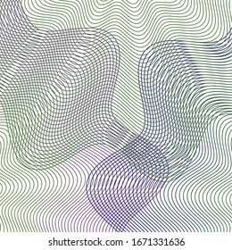 Guilloche background for certificate, design element, 