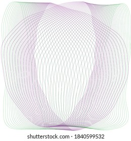 Guilloche background for certificate, design element, Watermark,