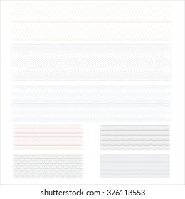 Guilloche Background Pattern For Certificate.