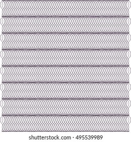 Guilloche Background Pattern For Certificate Vector Illustration,