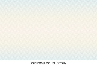 Guilloche background texture gradirent. For certificate, voucher, banknote, voucher, money design, currency, note, check, ticket. Money pattern. Vector illustration