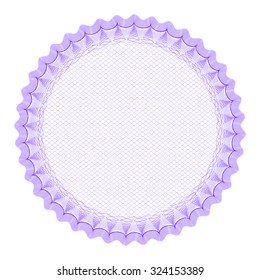 Guilloche Background -  vector illustration