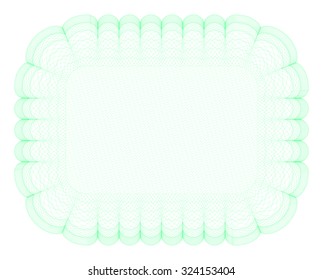 Guilloche Background -  vector illustration