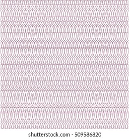  Guilloche Background for Voucher, Gift Certificate, Coupon or Banknote / Vector