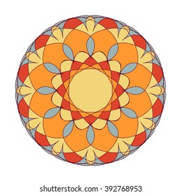 Guilloche decorative element. Vector illustration. Suitable for logos, stamps and other