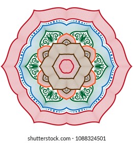 guilloche design for background documents, certificates, diplomas