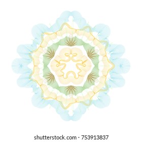 Guilloche elements set
Set of vector guilloche decorative elements good for diploma, banknote and document background